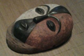 Afrikanische Stammeskunst Maske Der Galoa,  Gabun Afrika Bild