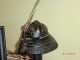 Samurai Helm Dachbodenfund Vermutlich Replica Bronze,  Guss,  Eisen ??? Entstehungszeit nach 1945 Bild 2