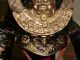 Samurai Helm Dachbodenfund Vermutlich Replica Bronze,  Guss,  Eisen ??? Entstehungszeit nach 1945 Bild 5