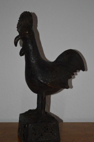 Bronze Große Hahn - Figur,  Afrika Bild