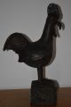 Bronze Große Hahn - Figur,  Afrika Entstehungszeit nach 1945 Bild 2