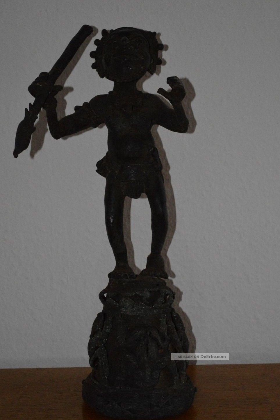 Bronze Große Krieger - Figur Der Dogon,  Burkina Faso,  Afrika Entstehungszeit nach 1945 Bild