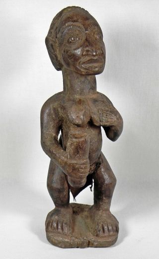 (a545) Weibliche Ahnenfigur Der Yoruba Nigeria Afrika Bild