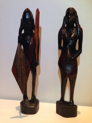 Afrikanische Kunst,  Figuren,  Privatsammlung Bild