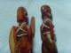 Afrikanische Holzschnitzerei,  Holzfiguren Mit Glasperlen,  Südafrika,  Deco, Entstehungszeit nach 1945 Bild 5