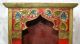 Altar Tischaltar Hausaltar Aus Holz Bemalt Nr.  12 Handarbeit Nepal Tibet Buddha Entstehungszeit nach 1945 Bild 5