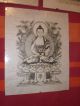 Indische Malerei Pergament Papier? T.  Muni Indien Shiva Buddha Asien Nepal Tibet Entstehungszeit nach 1945 Bild 4