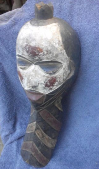 Afrikanische Stammeskunst Große Maske Der Pende,  Dr.  Kongo Afrika Bild