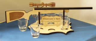 Schnaps Waidmann Jagen Gewehr Jäger Jagd Geschenk Geschenkidee Bild