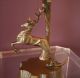 Repräsentative Bronze Tischlampe,  Hirsch Figürlich,  Art Deco Um 1930 Antike Originale vor 1945 Bild 6
