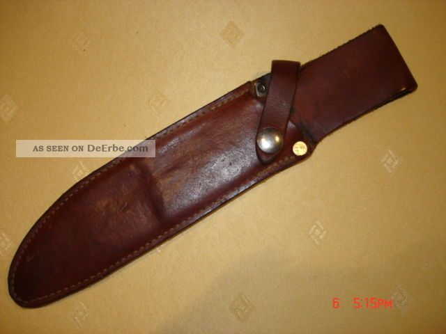 Lederscheide Für Jagdmesser,  Bowiemesser,  Outdoormesser Jagd & Fischen Bild