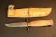 Kj Mora Sweden,  Alter Jagdnicker,  Jagdmesser,  Vintage - Kindermesser? Rarität Alte Berufe Bild 4