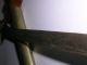 Altes Jagdmesser Aus Indonesien,  Holzverzierung,  Damastklinge In Handarbeit Um1900 Jagd & Fischen Bild 7
