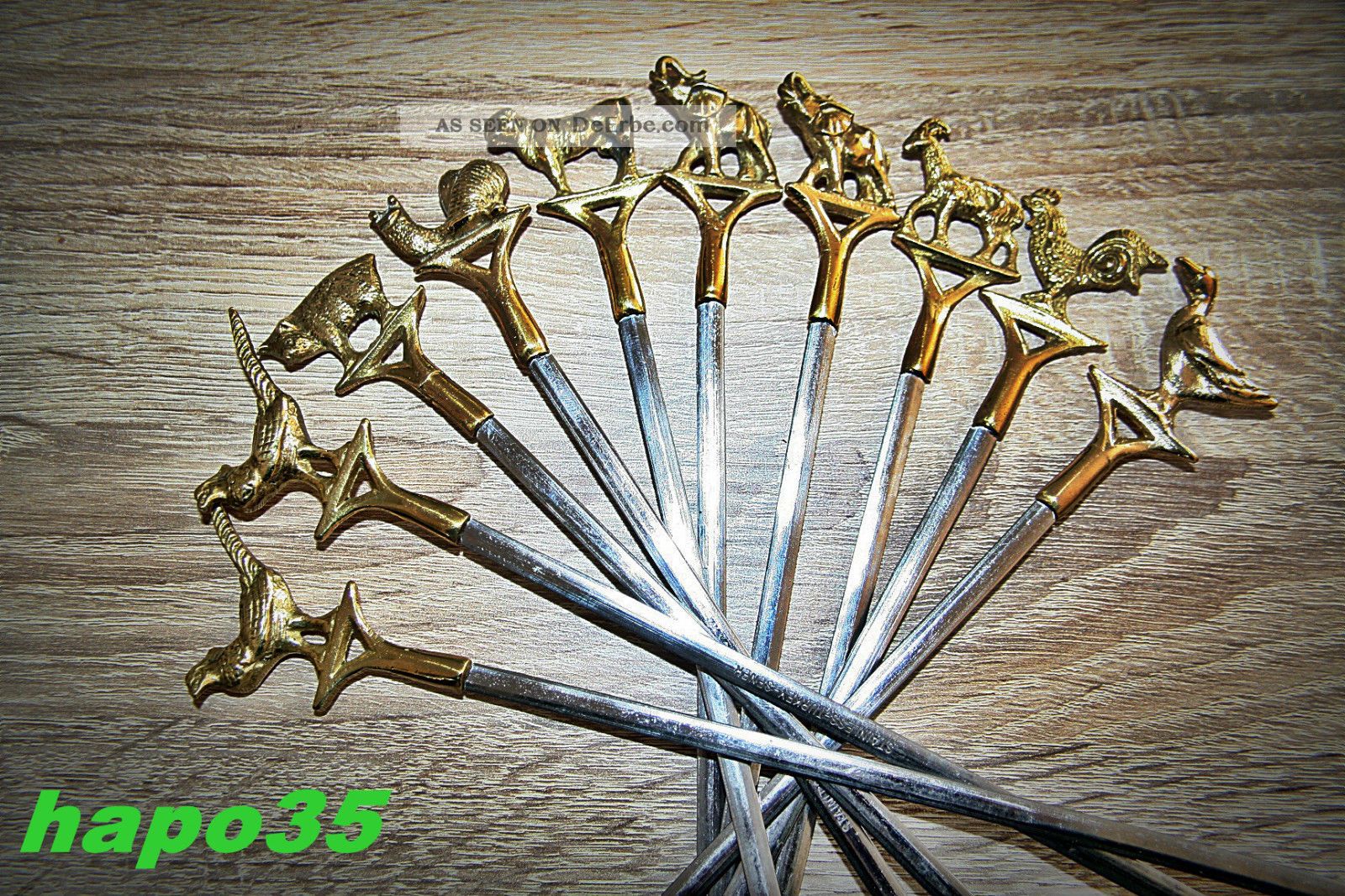 Fleischspieß Grillspieß Schaschlik 10 Spieße Schaf Spieß Schaschlikspieß Jagd & Fischen Bild