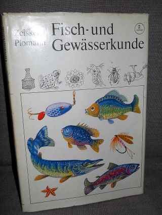 Fisch - Und Gewässerkunde Handbuch Fischer Angler Zeiske Plomann Binnenfischerei Bild