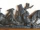 Massiver Reliefguss - Gussplatte - Relief„jäger Jagd & Fischen Bild 2
