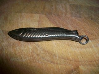 Taschenmesser Fischform Fischer / Angler Bild