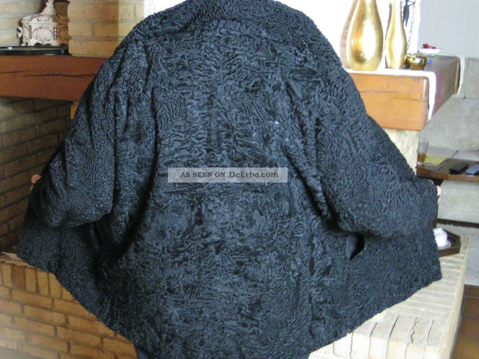 Luxus Damen Persianer Jacke Hochwertig Kürchnerarbeit Kleidung Bild