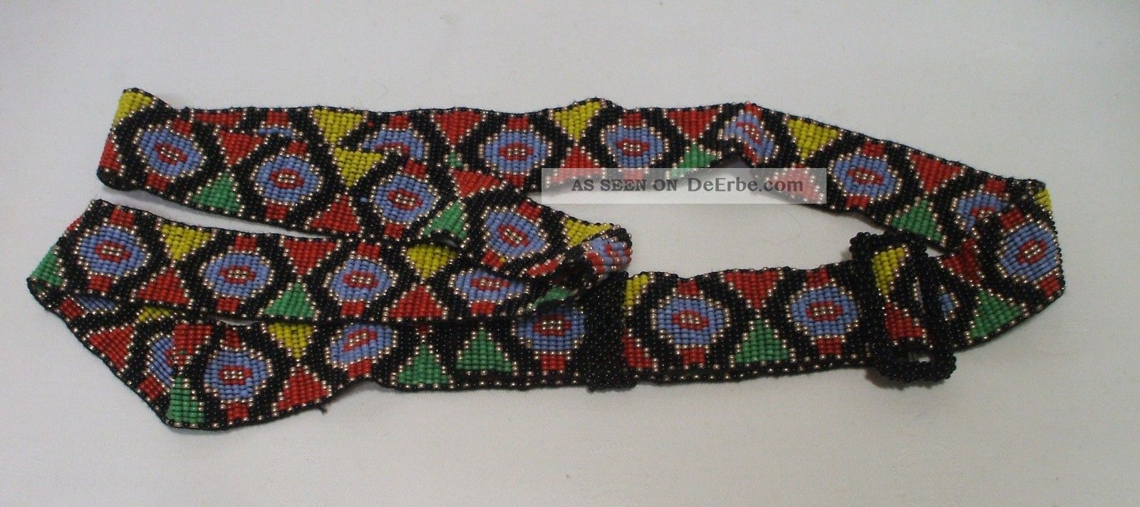 Alter Gablonzer Perlengürtel - Sehr Filigran Gearbeitet Accessoires Bild