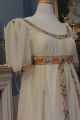 Empire Jane Austen 1800 1810 Kleid Kostüm Reenactment Napoleon Seide Stickerei Kleidung Bild 7