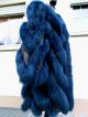 Luxus Polarfuchs Pelzmantel Polarfuchs In Blau Gr.  42/44@herrlicher Pelztraum@ Kleidung Bild 6
