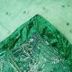 Vintage India Green Dupatta Net Fabric Long Scarf Women Hand Beaded Stole Veil Accessoires Bild 2