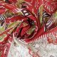 Vintage 100 Pure Silk Saree Stoff Beige Indien Batik Sarong Gedruckt Sari Soie Accessoires Bild 2