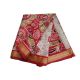 Vintage 100 Pure Silk Saree Stoff Beige Indien Batik Sarong Gedruckt Sari Soie Accessoires Bild 6