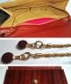 Deluxe - Clutch Wunderschöne Vintage Leder Pochette Abendtasche Mit Kette Top Accessoires Bild 7