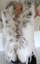 Wunderschöne Fell Weste Jacke Pelz Echtes Kaninchen Grau Pelzweste 36 - 42 Kleidung Bild 2