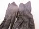 Antike Sehr Alte Lederhandschuhe Handschuh Lederhandschuh Wohl Für Damen Um 1900 Accessoires Bild 3