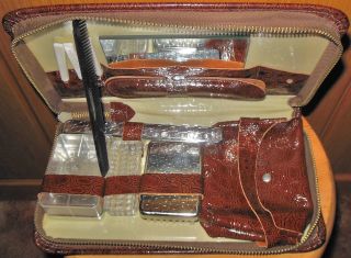 Reise - Necessaire Ddr Anfang 60er Jahre Fast Komplett Und Unbenutzt Ddr - Ostalgie Bild