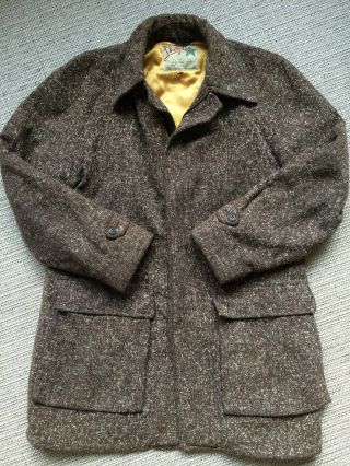 50er Jahre - Usa Flecked Carcoat Wintercoat - Gr.  38 - Rockabilly Bild