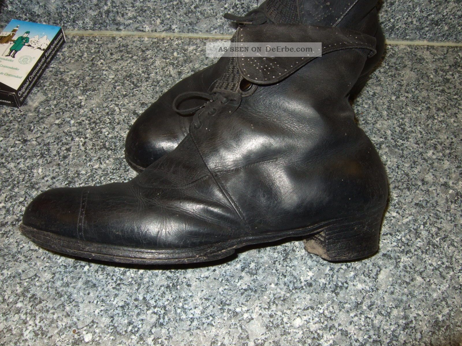 Uralte Damenlederschuhe Um 1900 - 1920 Alte Berufe Bild