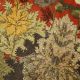 Weinlese - Antike Art Silk India Sari Stoff Mit Blumenmuster In Handwerk Beige 5yd Kleidung Bild 6