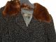 Hucke Luxus Persianer Fell Jacke Schwarz Mit Nerzkragen Gr.  40 Kleidung Bild 1