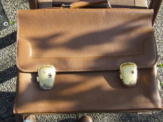 Alte Aktentasche Ledertasche Ranzen Tasche Schultasche Art Deco Antique Bag Bild