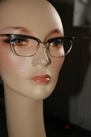 Vintage Brillengestell 1950s Brille 50s Ladenbestand Bild