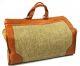 Große Doktortasche Tasche Leder Textil Braun Vintage Weekender Reisetasche Ko17 Accessoires Bild 1