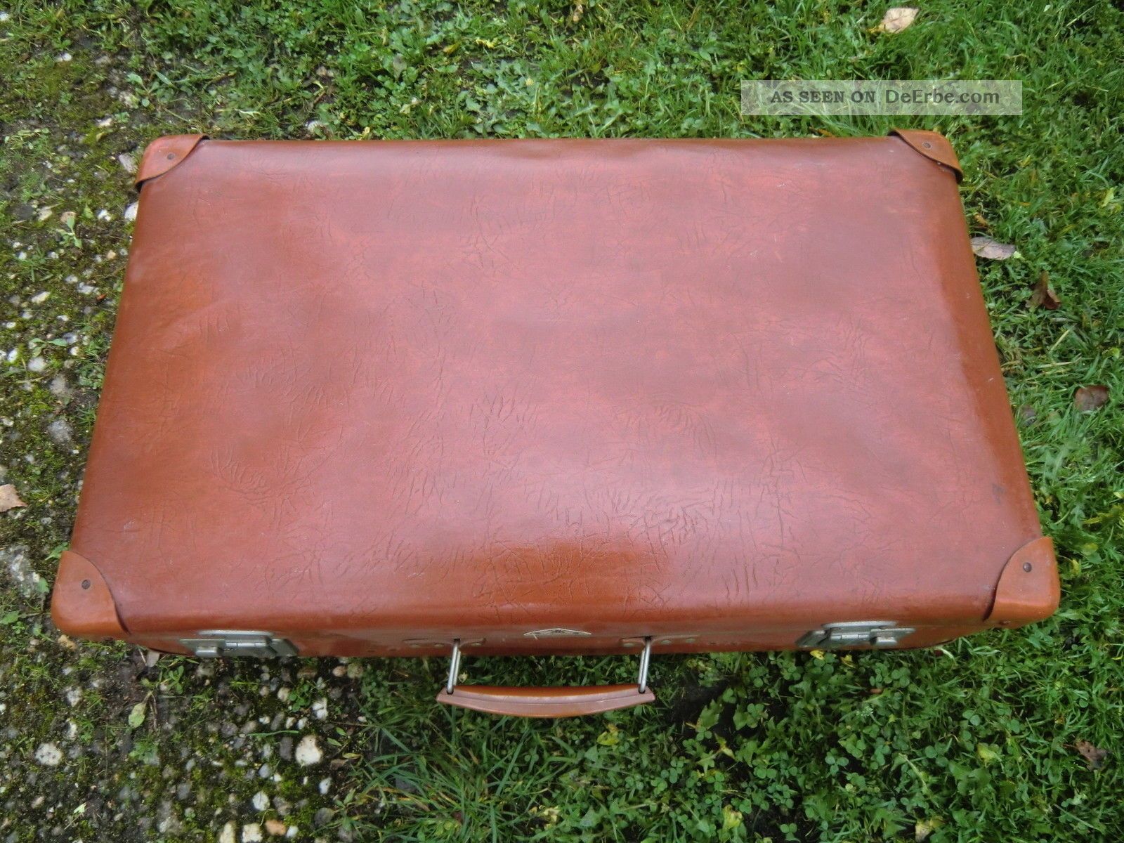 Alter Koffer Vulkanfieber Kindelbruck Um 1950 60 F Oldtimer