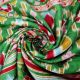 Weinlese - Indien 100 Reine Seide Saree Stoff Patola Printed Maroon Sari - Kunst - Fe Kleidung Bild 4