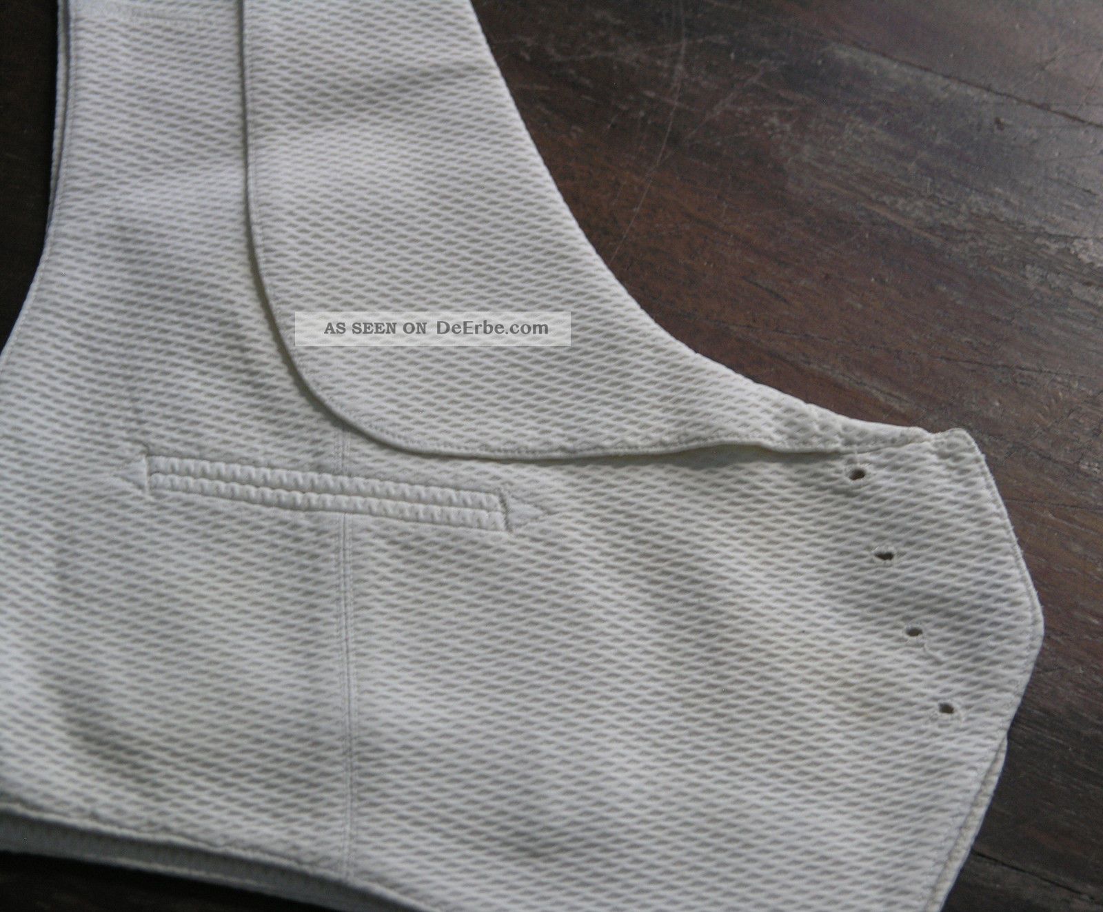 Tolle Antike Frackveste Hinten Offen Kleidung Bild