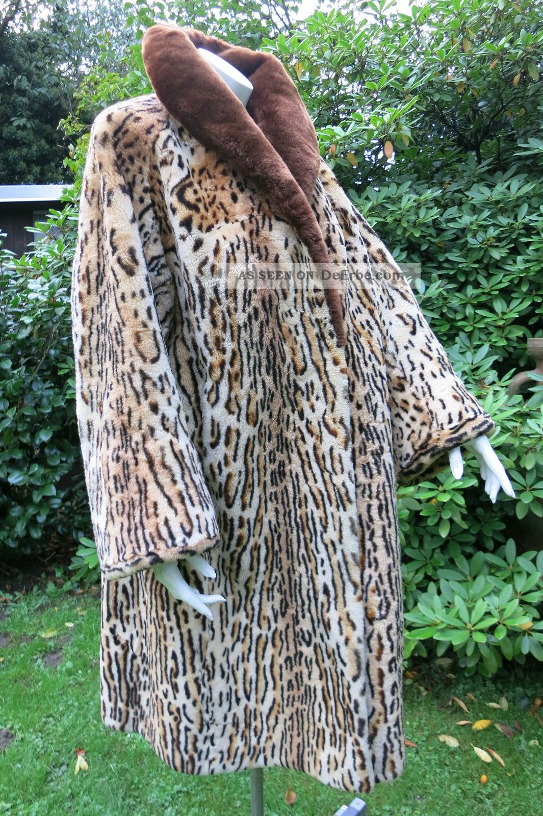 Lammfell Mantel Vintage 70er Leopard Leo Eichmeyer Pelz Mantel 42 44 Kleidung Bild