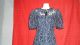 True Vintage,  Spitzen Kleid Abendkleid Ballkleid Rüschen Puffärmel Nachtblau Kleidung Bild 1