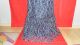 True Vintage,  Spitzen Kleid Abendkleid Ballkleid Rüschen Puffärmel Nachtblau Kleidung Bild 2