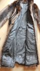 Echt Pelz Waschbär Mantel Damen Gr.  38/40 Top Erhalten Kleidung Bild 5