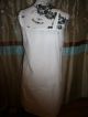 Oma´s Weißwäsche Sehr Altes Nachthemd 1900 - 1920 Antik Shabby Chic Oberteil Kleidung Bild 2