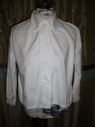 Sehr Alte Nachtjacke Schlafanzug Oma´s Weißwäsche 1900 - 1920 Antik Shabby Chic Bild