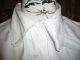 Sehr Alte Nachtjacke Schlafanzug Oma´s Weißwäsche 1900 - 1920 Antik Shabby Chic Kleidung Bild 1