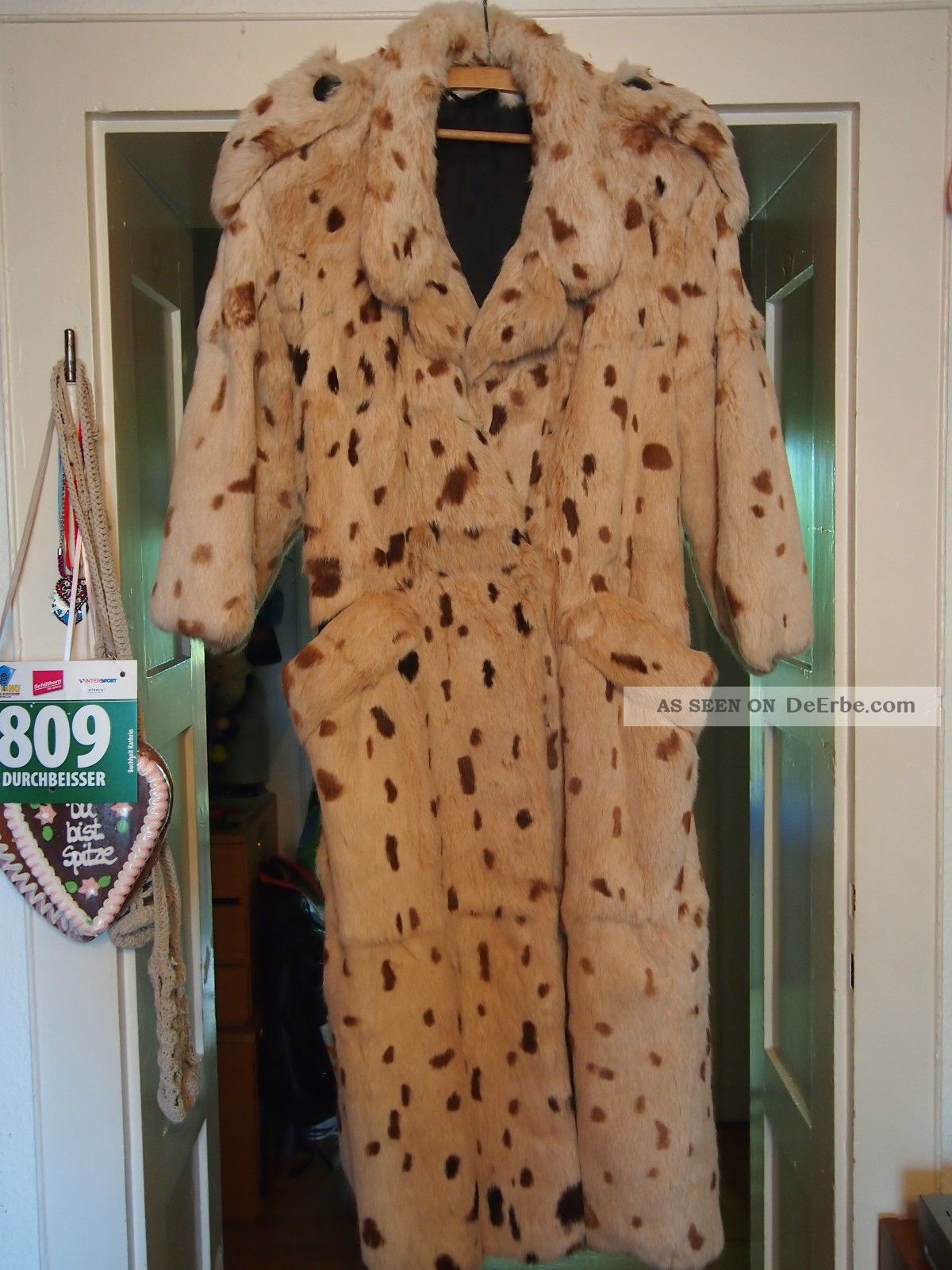 Echter Pelz (rex - Kaninchen),  Schöne Fellstruktur,  Wie Gr38/40 Kleidung Bild